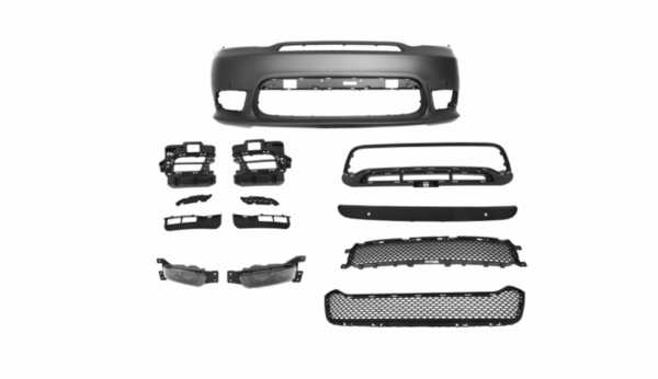 ZDERZAK PRZEDNI DODGE DURANGO SRT STYLE Z PARCTRONIC I DRL ( KOD OE 6PN54TZZAAF )