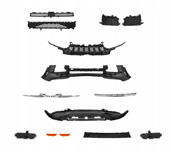 Alternative view of ZDERZAK KOMPLET JEEP GRAND CHEROKEE WL 2021-